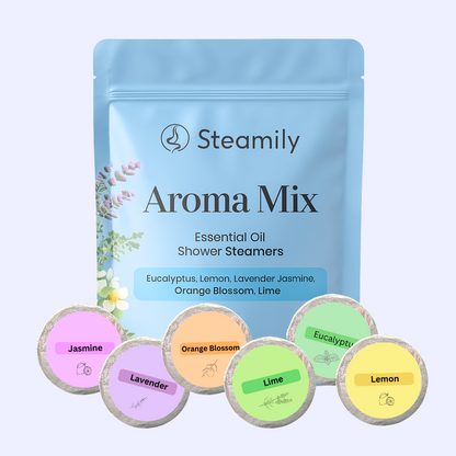 Shower Steamers - Aroma Mix (6 stuks)