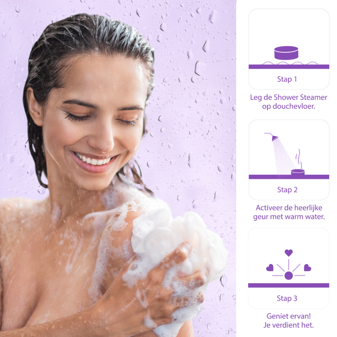 Shower Steamers - Aroma Mix (6 stuks)